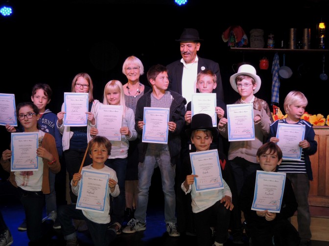 Remise de diplômes de magie